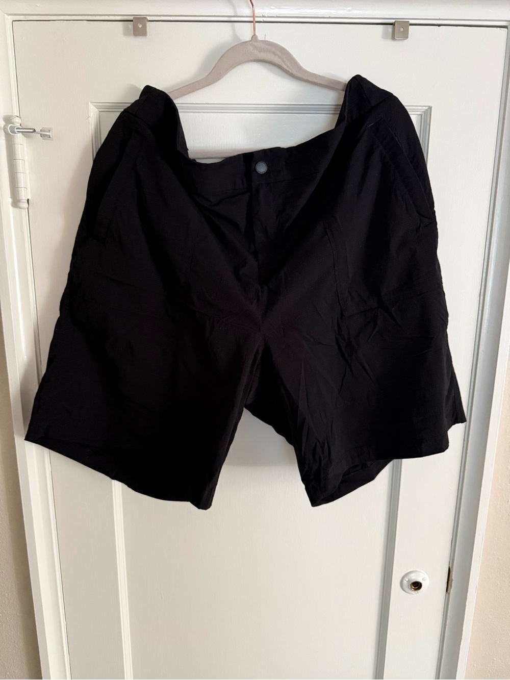Women's Black Casual Bermuda Shorts